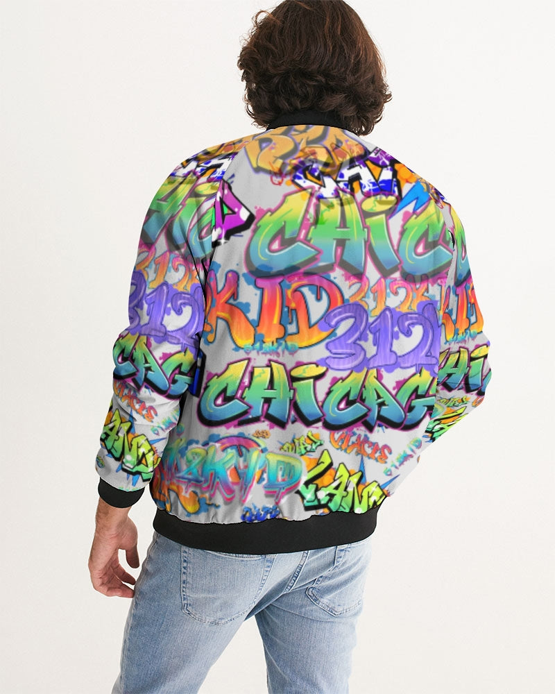 KC2 312kid Men's All-Over Print Bomber Jacket