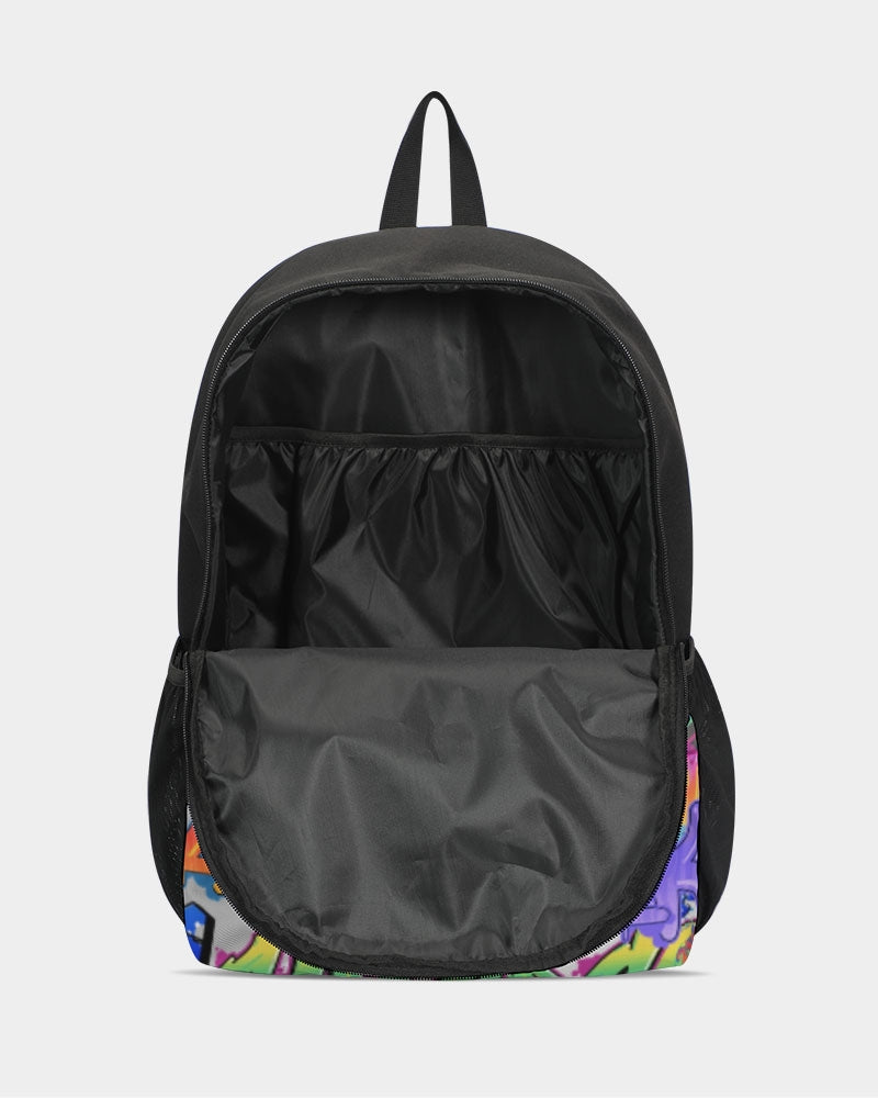 KC3 312kid Duo-Zip Front Canvas Backpack